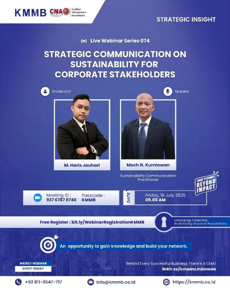 Webinar Strategi Korporat Seri 074