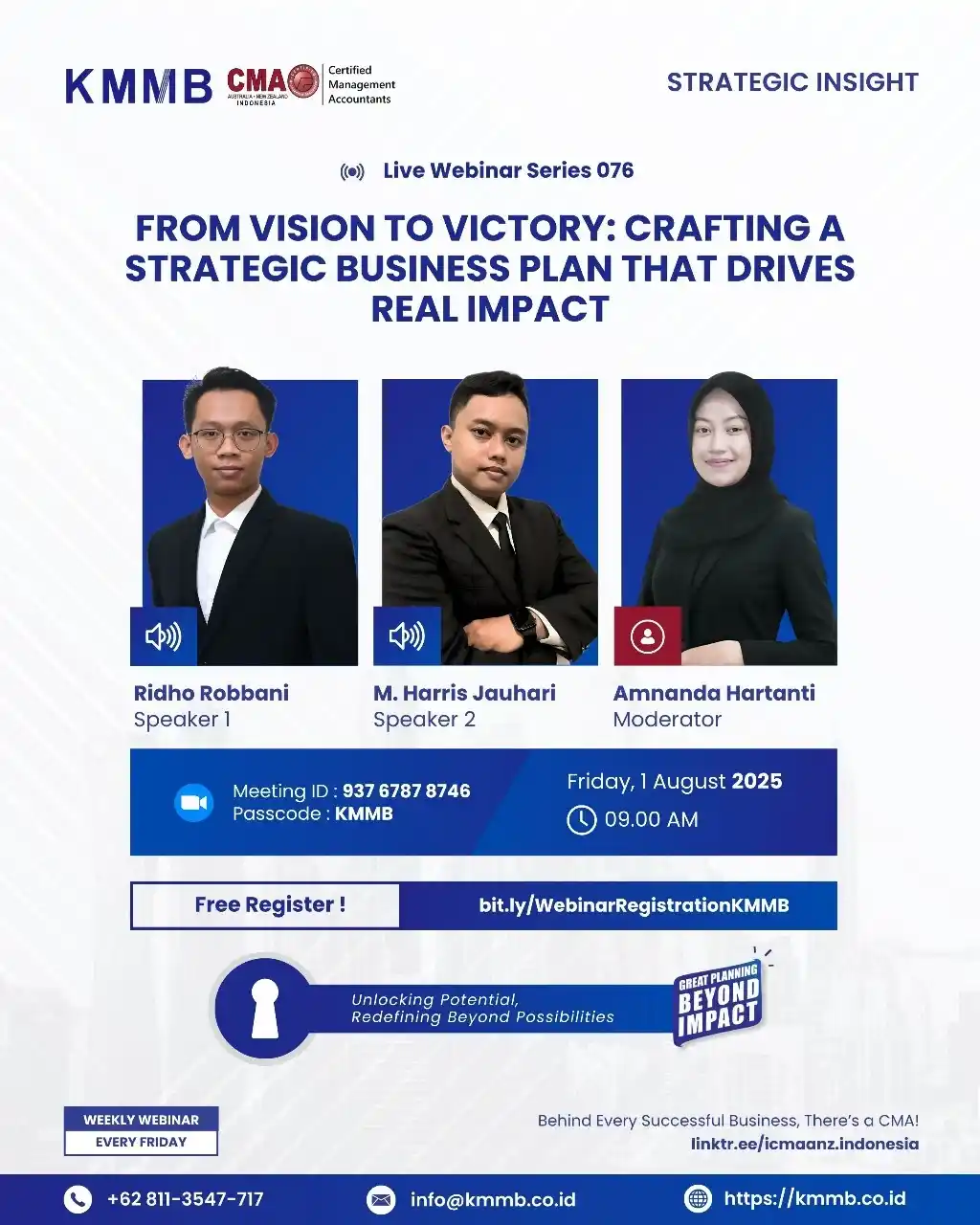 Webinar Strategi Korporat Seri 076