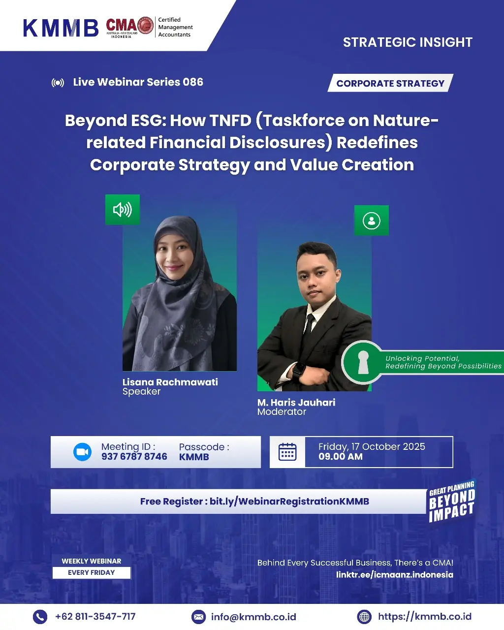 Webinar Strategi Korporat Seri 086