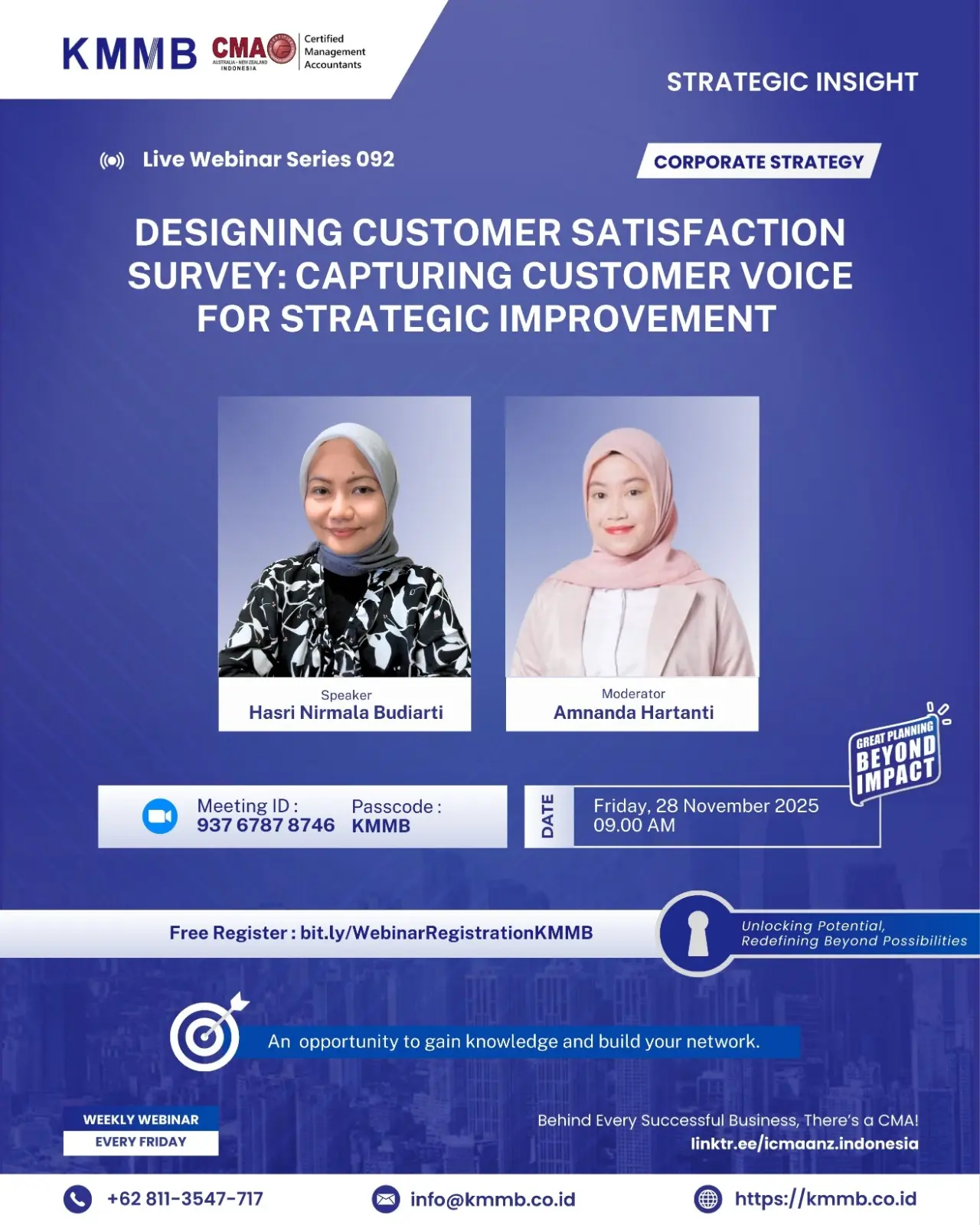 Webinar Strategi Korporat Seri 092