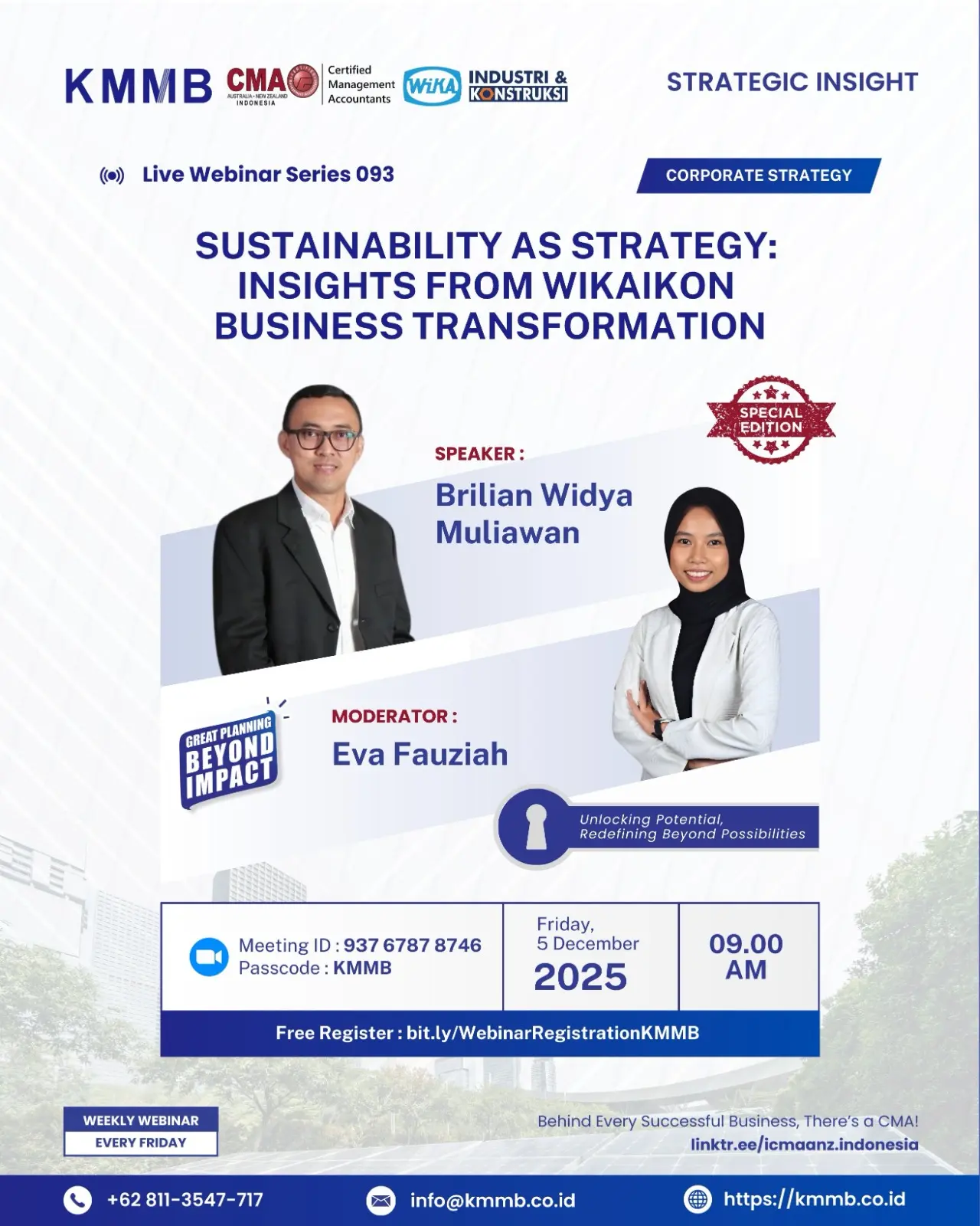 Webinar Strategi Korporat Seri 093