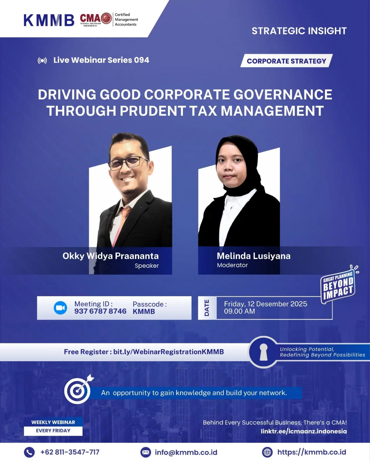 Webinar Strategi Korporat Seri 094