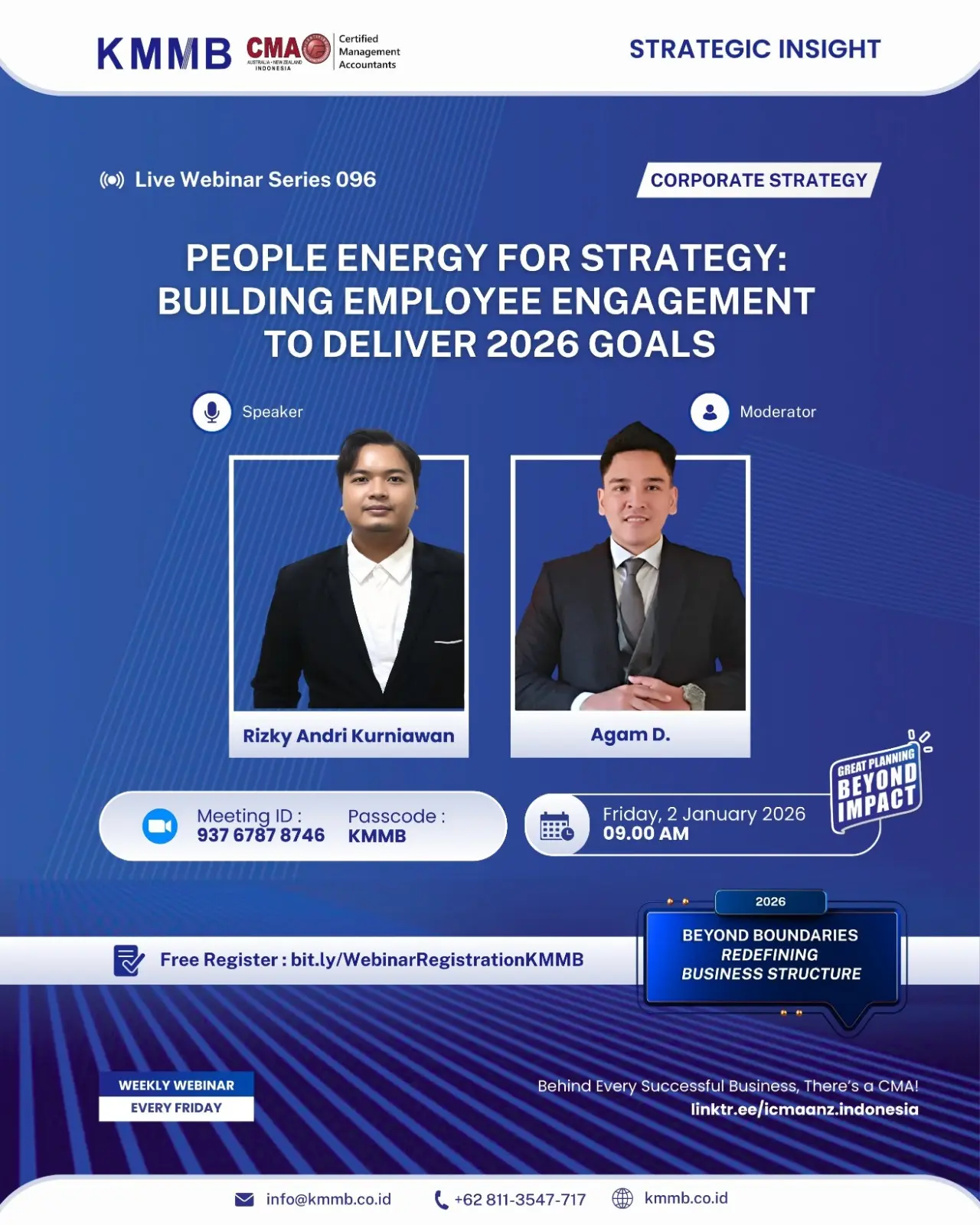 Webinar Strategi Korporat Seri 096