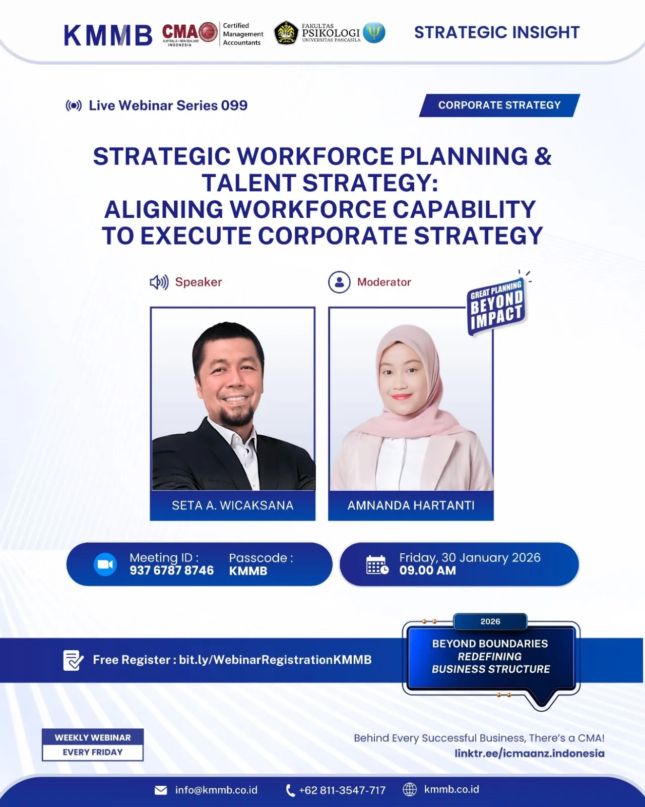 Webinar Strategi Korporat Seri 099