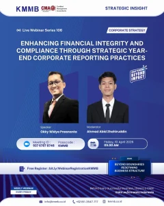 Webinar Strategi Korporat Seri 106