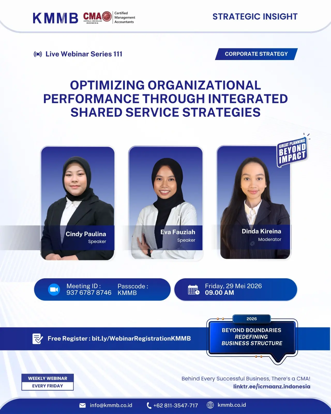 Webinar Strategi Korporat Seri 111