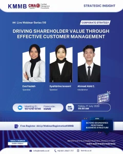 Webinar Strategi Korporat Seri 116