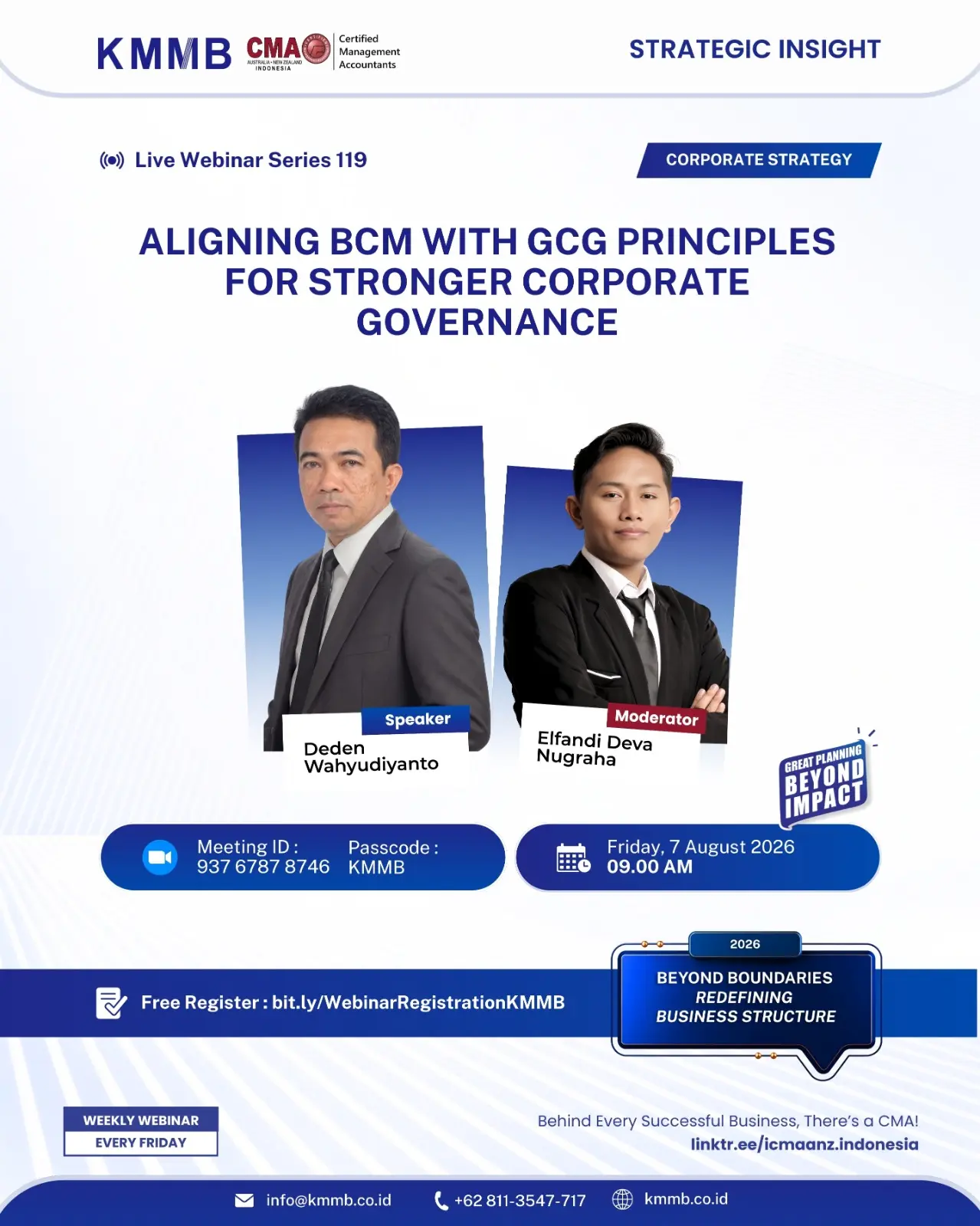 Webinar Strategi Korporat Seri 119