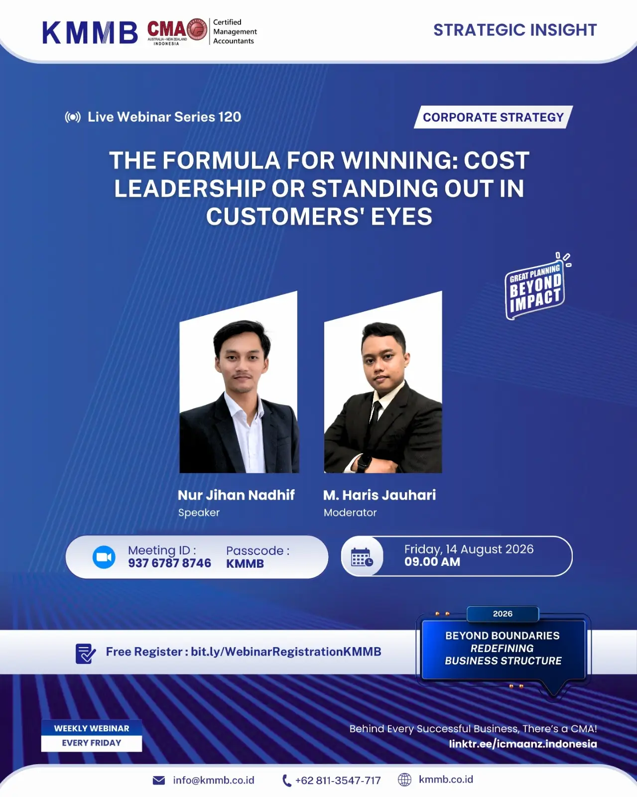 Webinar Strategi Korporat Seri 120