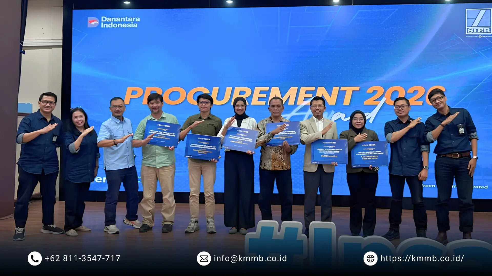 KMMB Consulting Raih Procurement Award SIER 2026