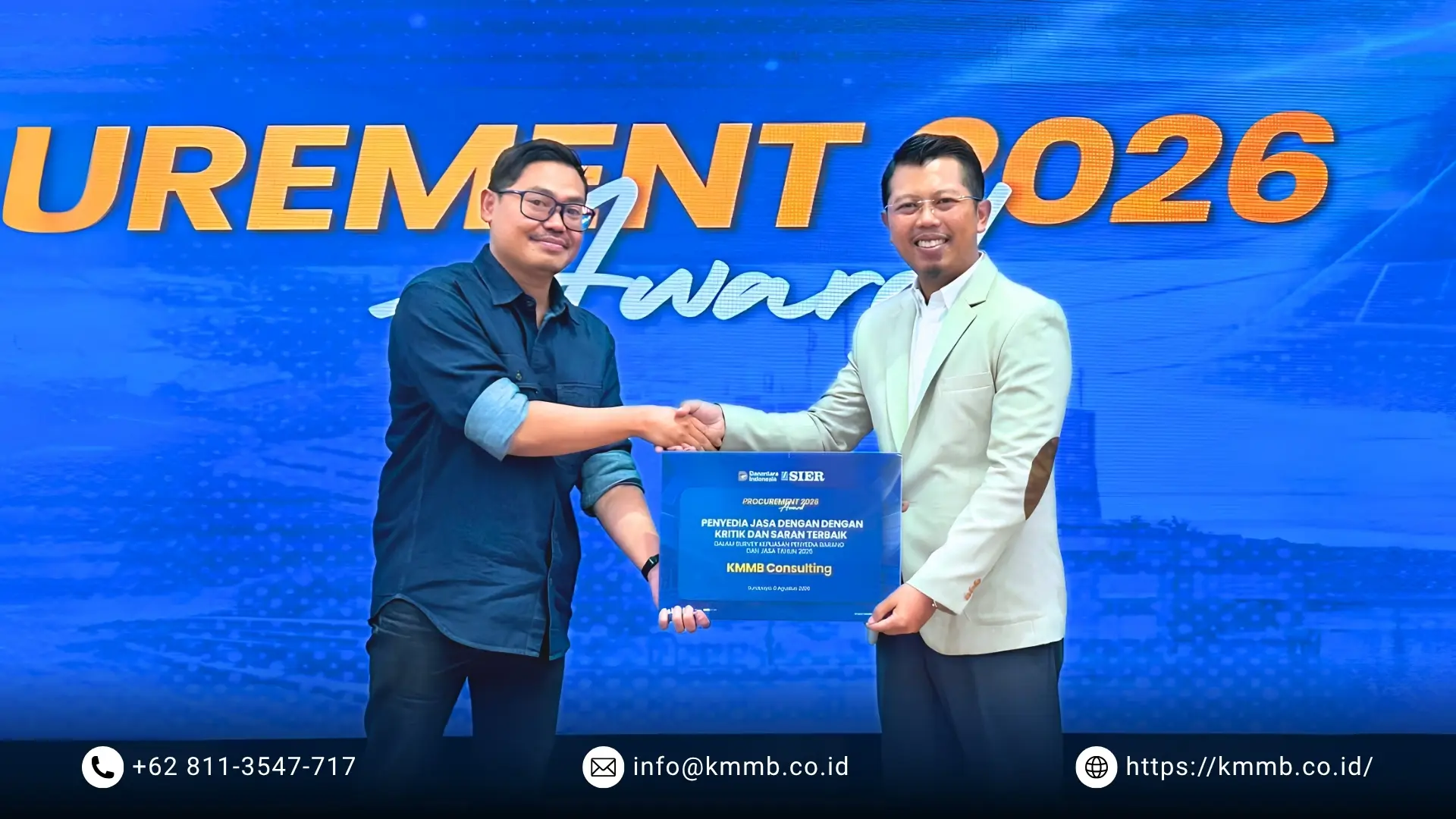 KMMB Consulting Raih Procurement Award SIER 2026